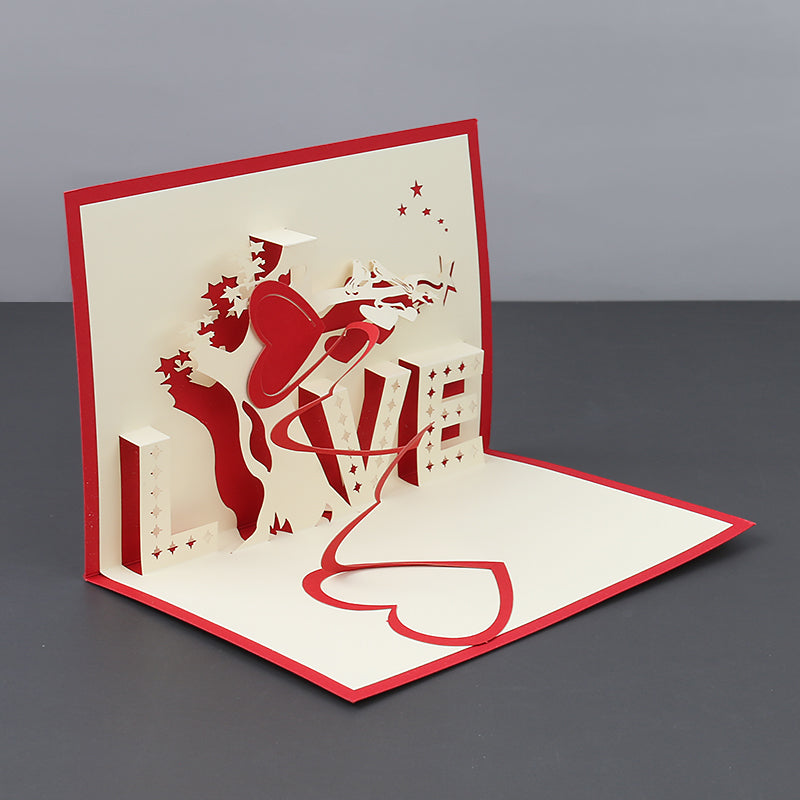LOVE Pop Up Card
