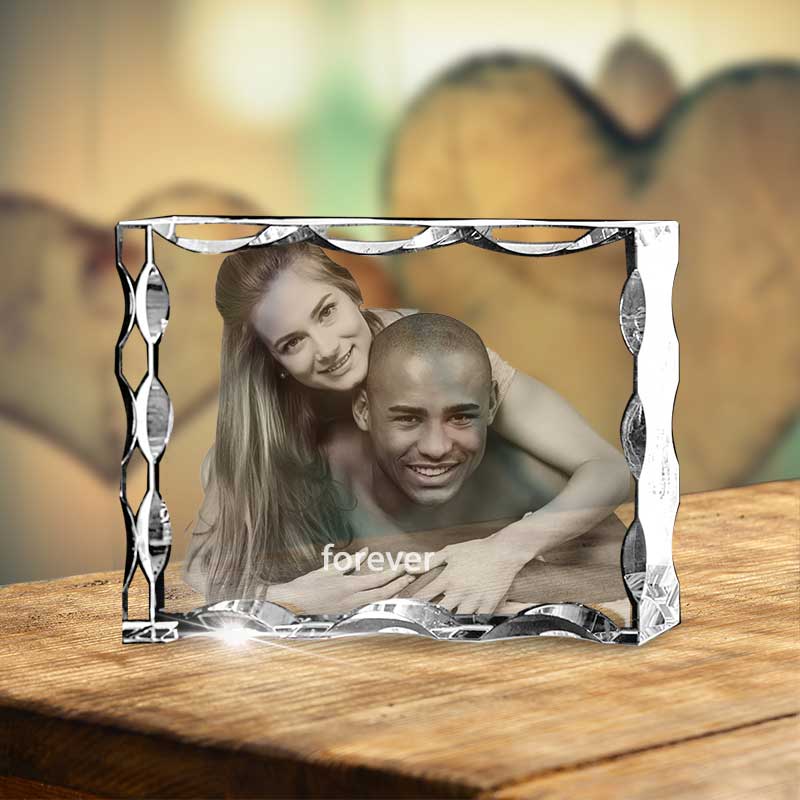 Anniversary Serrated Landscape - 2D - The best 3D crystal gifts in the world!