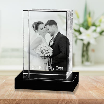 Anniversary Portrait - The best 3D crystal gifts